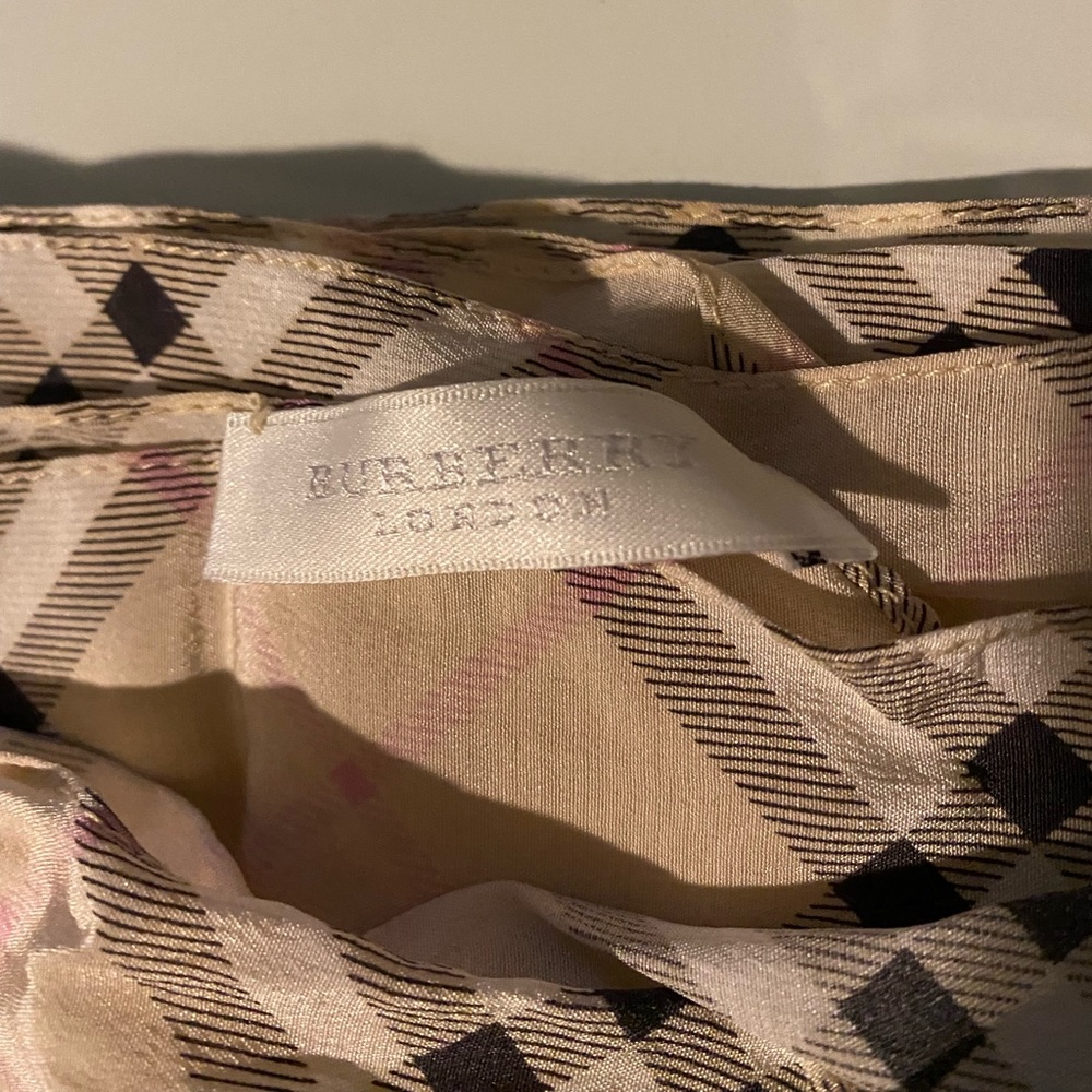 Burberry Silk Scarf